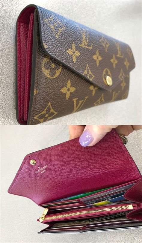 louis vuitton wallet cartoon|louis vuitton sarah wallet monogram.